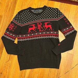 Polo Ralph Lauren Boy's Reindeer Intarsia Sweater Size XL (18-20)